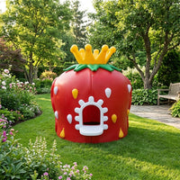 Children's Playhouse, Multicolored Wendy House Outdoor, Toddler Garden Toys, Synthetic Material Playground