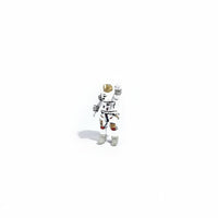 1:64 Astronaut Figure Collectible Space Explorer Model Tiny Astronaut Decoration Highly Detailed Miniature Figurine Hand-Painted