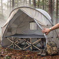 Silver-Coated Waterproof Single Person Camping Tent for Outdoor Hiking & Cycling