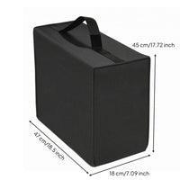 Black Appliance Cover Dustproof 420D Appliance Sewn Seams Home Storage