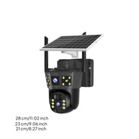 Solar Security Camera with Solar Panel WiFi for Yard, Home Entrance, Homeowners