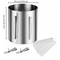 Adjustable Cake Form High Cake Form Reusable Bakeware for Confectionery Professionals