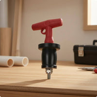 Expandable Drain Plug T-Handle Rubber Drain Stopper Stainless Steel