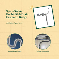 Double Bowl Stainless Steel Sink