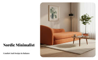 Chaise Lounge Nordic and Design Single-Siderest Chaise Lounge Minimalist Design Daybed for Book Lovers, Interior Designers, Living Room, End of Bed