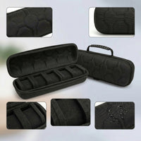 Watch Case with Foam Inserts Guarding Watch Case with Slots Organized for Journeyers