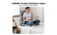 Adjustable rearrest Lounger Padded for Comfort Adjustable Floor Lounger