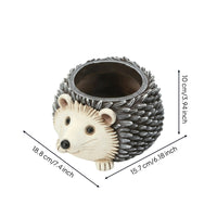 Hedgehog Planter Whimsical Plant Pot Creative for Tabletop, Windowsill