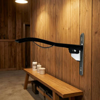 Wall Saddle Rack Curved Arm Wall Mount Saddle Rack-Saving Horse Storage for Stable