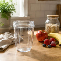 MAX Fill Mark Screw-Top Blender Cup Wide Opening Blender Cup Tapered Shape Appliance Part Transparent