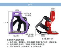 彩色防滑安全网马镫 防滑垫子马镫前端加网罩更安全马具配件