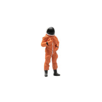 Astronaut Figurine Hand-Painted Miniature Astronaut Space Explorer Figure Detailed Space Theme Decorations Realistic
