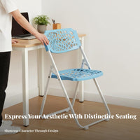 Slim Folding Chair Foldable Design Portable Furniture support Support for Adults