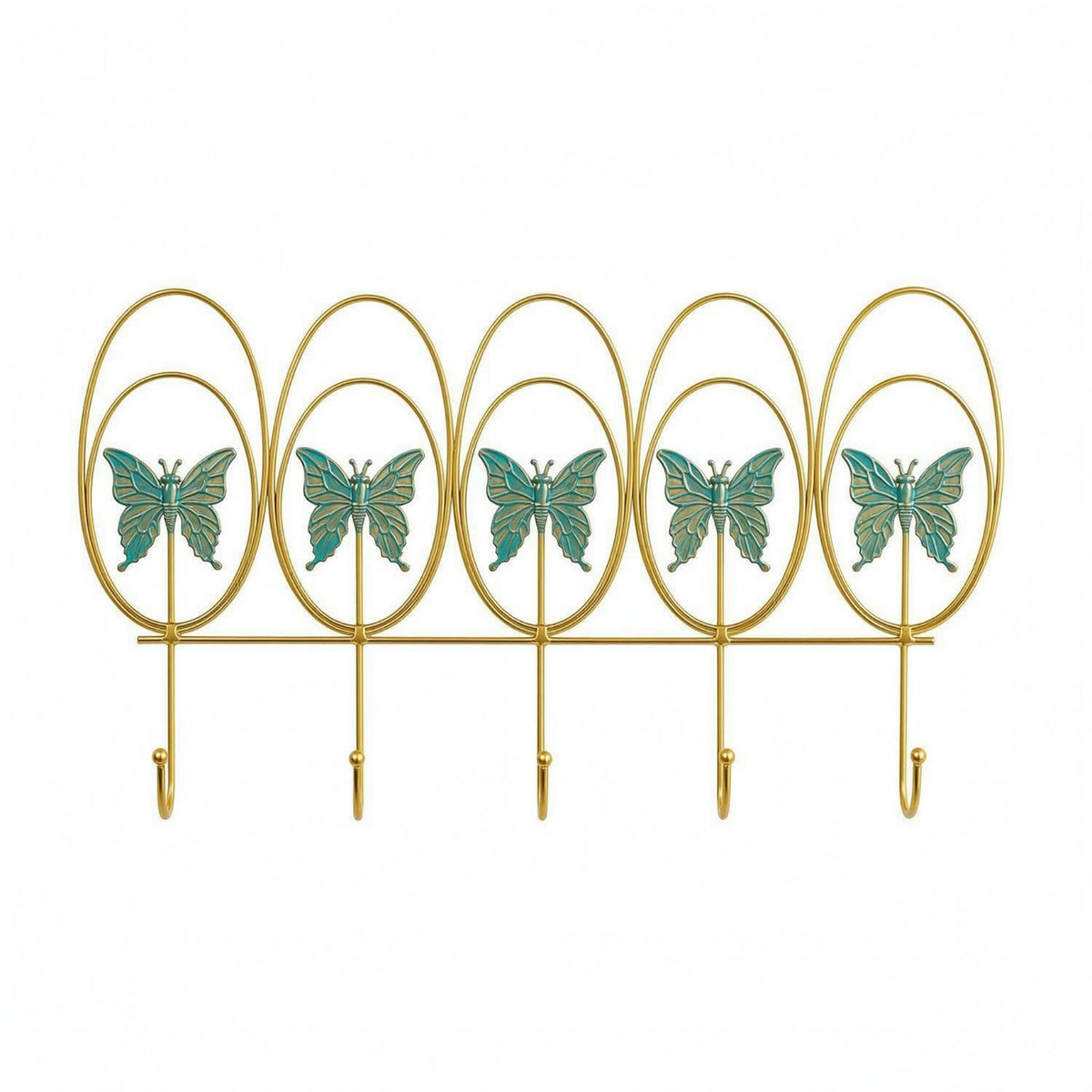 Wall Hook Rack Slim Decorative Wall Hook Rack Space Saving for Indoor