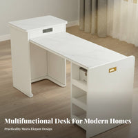 Fold-away Wall Desk Foldable Design Office Furniture Space-Saving for Study Room
