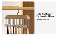 Multicompartment Bra Hanger Multifunctional Multipeg Hanger Space-Saving for Bedroom