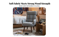 360-Degree Rotate Armchair High Spine Ergonomic Spineing Rotate Recliner Armchair Thick Padded Padding Luxuriously Soft