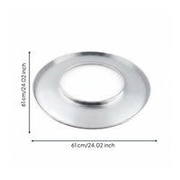 Korean Barbecue Plate Easy to Clean Yakiniku Serving Pan Large Size