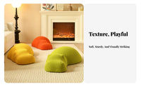 Hippopotamus Pouf Creative Shape creature Ottoman Soft and Comfortable for Parents