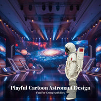 Cartoon Astronaut Costume Complete Set Astronaut Outfit long-lasting for Performances