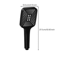 High Pressure Shower Head, Handheld Pressurized Spray, Adjustable Modes, Leak-resistant, Bathroom enhancement