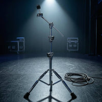 Extension Cymbals Stand Chrome Finish Percussion Quick Assembly to Install Music Equipment