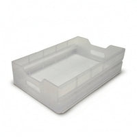 Storage Tray with Handles Portable Drawer Organizer Bin Compact for Utility Cart