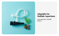 Aquarium Duckbill Aerating Outlet Adjustable Direction Improves Water Movement for Tanks