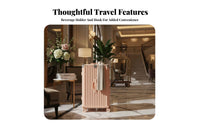 Hard Shell Suitcase Combination Lock Trolley Case Scratch Resistant