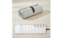 Vacation Jewelry Organizer Multi-Compartment Portable Jewelry Case Lightweight Untangled Necklace Holder for Vacation