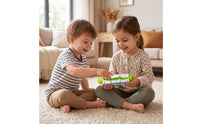 Rotating Puzzle Blocks Educational Wooden Puzzle Grasping Toy Interlocking Rotate Toy Learning for Toddlers, Home, Classroom