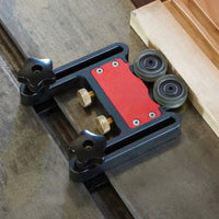 Table Pressing Feeder Double Adjustable Roller Stock Guide