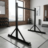 Floor-Standing Training Bar Stable Freestanding Pull up Bar Stand Sturdy Pull-Standing Bar for Fitness Enthusiasts, Athletes, Home Gym, Studio