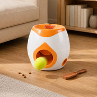 Pet Tennis Ball Dispenser Independent Play Dog Tennis Ball Launcher Long-Lasting
