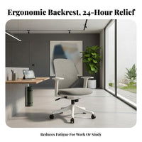 Ergonomic Mesh supportrest rotate Adjustable Height Indoor Furniture effortless Rolling Casters Easy Assembly for Remote Workers