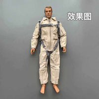 1/6兵人模型 威龙 飞行员 衣服 连体衣+速降带 散件 模型