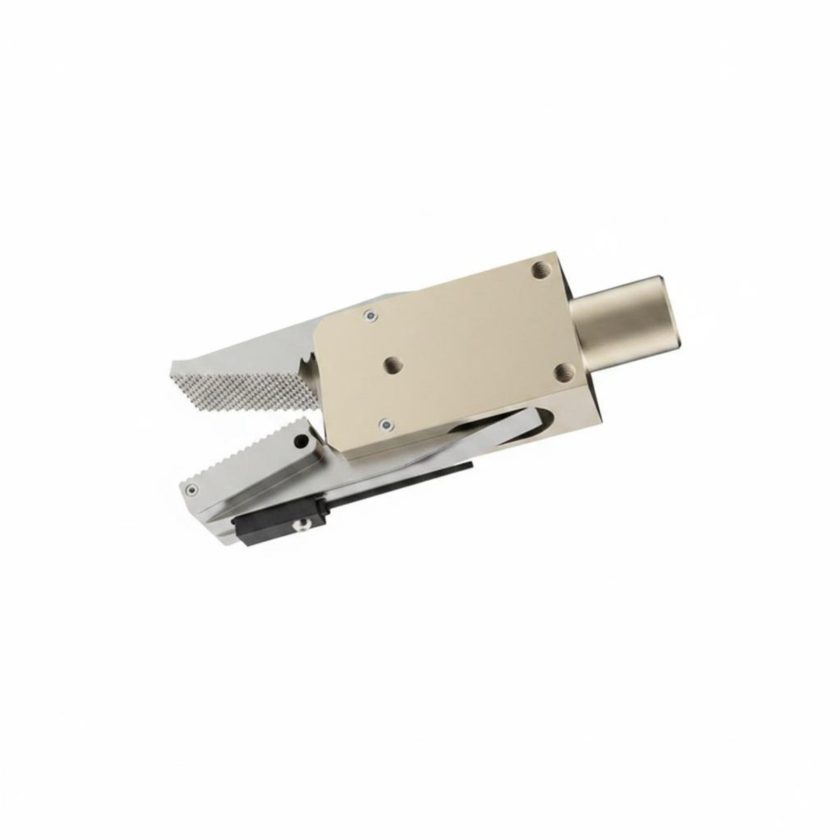 Compact Design Sensor Pneumatic Gripper Air Powered Sprue Cutter Clamp Wear Resistant Mini Pneumatic Gripper Strong Grip for Robotics Technicians, Factory Workers, Automation Line