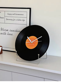 Vinyl Record Creative Wall Clock Retro Decor Gift