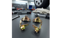 4 Pieces Zinc-Plated Tailgate Hinge Kit Stamped Steel Bed-Mounted Tailgate Hinge Heavy-Duty Hardware Long-Lasting for DIY Mechanics