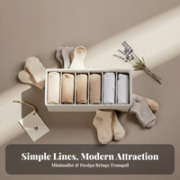 7compartment Underwear Divider Space Saving Drawer Organizer debrisresistant for Dorm Room