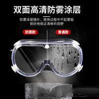 Clear Anti-Fog Protective Goggles for Outdoor Activities