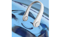 Five-Speed Bladeless Neck Fan 5 Speeds Wearable Neck Fan Compact Personal Cooling Lightweight