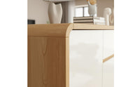 Large Capacity Entryway Shoe Storage Cabinet Easy to Clean Multi-Tier Shoe Cabinet with Doors Scratch Resistant Household Furniture Spacious Drawers for Families