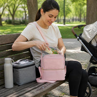 Multi-functional Insulated Lunch Bag Cooler Tote for Outdoor Picnic and Mom Bag