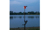 Visual Fishing Bite Alarm with LED Light Sensitive Fishing Rod Bite Alarm Sturdy Gear Lightweight for Beginners