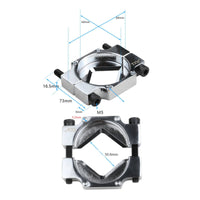 Headset and Bottom Bracket Cup Remover CNC Machined Bike Crown Race Removal Tool Hardened Steel for Cyclists, Workshop, Garage