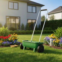 Push Spreader Foam Foam-Handle Spreader Large Capacity Garden Tool