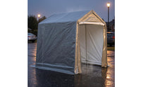 Storage Shelter Tent Gray Cover Storage Canopy Interior