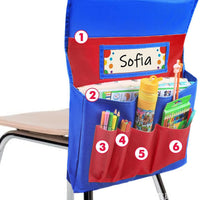 Amazon Chair Back Storage Bag for Classroom Supplies