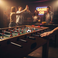 6 Pieces Wear-Resistant 36mm Foosball Ball Long-Lasting Plastic Sports Accessory for Game Room